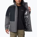 Чоловіча утеплена міська куртка Columbia Point Park II Insulated сіро-чорна 7
