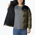 Пуховик чоловічий Columbia Puffect II Hooded stone green/ black 5