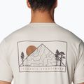 Футболка трекінгова чоловіча Columbia Kwick Hike Back Graphic dark stone/peaked sunscape 5