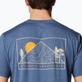 Футболка трекінгова чоловіча Columbia Kwick Hike Back Graphic dark mtn/peaked sunscape 6