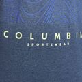 Лонгслів трекінговий жіночий Columbia Sloan Ridge Graphic colleglate navy heather/linear drifts 4