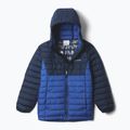 Пуховик дитячий Columbia Powder Lite II Hooded mountain blue/ collegiate navy