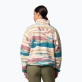 Кофта флісова жіноча Columbia Helvetia II Printed Cropped Half Snap river blue/rogue walley 3