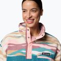 Кофта флісова жіноча Columbia Helvetia II Printed Cropped Half Snap river blue/rogue walley 5