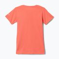 Футболка трекінгова дитяча Columbia Mission Lake Graphic hot coral/foxy swirl 2