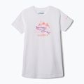 Футболка трекінгова дитяча Columbia Mission Lake Graphic white/weaving waterscape