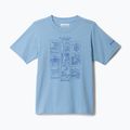 Футболка дитяча Columbia Valley Creek Graphic ripple blue/hike guide