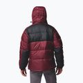 Куртка утеплена чоловіча Columbia Pike Lake II Hooded rich wine/black 3