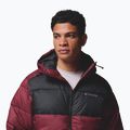 Чоловіча утеплена куртка Columbia Pike Lake II Hooded rich wine/black 7