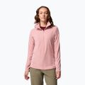 Кофта флісова жіноча Columbia Glacial IV 1/2 Zip eraser pink