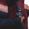 Жіноча лижна куртка Columbia Abbott Peak II Ins collegiate navy/rich wine/eraser pink 9