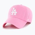 47 Бренд MLB Los Angeles Dodgers CLEAN UP бейсболка рожева
