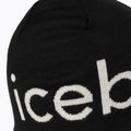 Шапка зимова icebreaker Merino Icebreaker Beanie black/ecru hthr 4