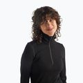 Жіноча термоактивна кофта icebreaker 260 Tech LS Half Zip чорна 4