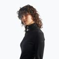 Жіноча термоактивна кофта icebreaker 260 Tech LS Half Zip чорна 5