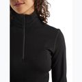 Жіноча термоактивна кофта icebreaker 260 Tech LS Half Zip чорна 6