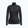 Жіноча термоактивна кофта icebreaker 260 Tech LS Half Zip чорна 8