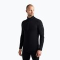 Кофта термічна чоловіча icebreaker 260 Tech LS Half Zip black