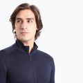 Кофта термічна чоловіча icebreaker 260 Tech LS Half Zip midnight navy 4