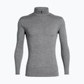 Кофта термічна чоловіча icebreaker 260 Tech LS Half Zip gritstone heather 7