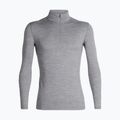 Кофта термічна чоловіча icebreaker Merino 200 Oasis Half Zip gritstone heather 6