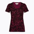 Футболка трекінгова жіноча icebreaker Tech Lite II Scoop Native Ferns cherry/aop 6