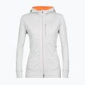 Кофта трекінгова жіноча icebreaker Quantum III Zip Hood ether/flash 9