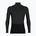 Термокофта чоловіча icebreaker ZoneKnit 260 Half Zip jet heather/black/metro heather/cb 7