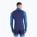 Чоловіча термоактивна кофта icebreaker ZoneKnit 260 Half Zip lazurite/royal navy/snow/cb 3