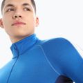 Чоловіча термоактивна кофта icebreaker ZoneKnit 260 Half Zip lazurite/royal navy/snow/cb 5