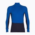 Чоловіча термоактивна кофта icebreaker ZoneKnit 260 Half Zip lazurite/royal navy/snow/cb 8