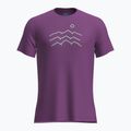 Футболка трекінгова чоловіча icebreaker Merino 125 Cool-Lite Sphere Tee Across The Peaks passion
