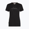Футболка трекінгова жіноча icebreaker Merino 150 Tech Lite SS Tee Sparkling Stars black 6