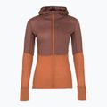 Кофта трекінгова жіноча icebreaker Merino 200 Realfleece Descender Zip Hoodie dusty clay