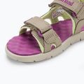 Дитячі босоніжки з чистого кашеміру Timberland Perkins Row 2 Strap з ремінцем 7