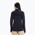 Кофта трекінгова жіноча icebreaker Quantum III Zip Hood midnight navy 3