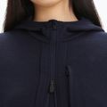 Кофта трекінгова жіноча icebreaker Quantum III Zip Hood midnight navy 4