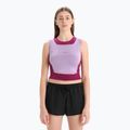Жіноча термофутболка icebreaker Zoneknit Cropped Bra-Tank purple gaze
