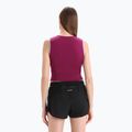 Жіноча термофутболка icebreaker Zoneknit Cropped Bra-Tank purple gaze 3