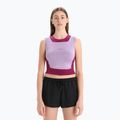 Жіноча термофутболка icebreaker Zoneknit Cropped Bra-Tank purple gaze 8