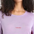 Жіноча термоактивна кофта icebreaker 125 Zoneknit Crewe purple gaze 4