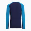 Чоловіча термоактивна кофта icebreaker 125 Zoneknit Crewe geo blue 8