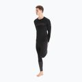 Термокофта чоловіча icebreaker 200 Oasis Crewe Ski Stripes black 2