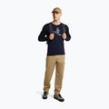 Лонгслів чоловічий icebreaker Merino 200 Oasis Crewe SkiingYeti midnight navy 2