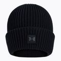 Шапка зимова чоловіча Under Armour Ua Halftime Ribbed чорна 1373092 2