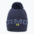 Шапка зимова чоловіча Under Armour Ua Halftime Fleece Pom синя 1373093 2