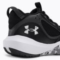 Кросівки для баскетболу дитячі Under Armour GS Lockdown 6 чорні 3025617 8