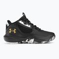 Кросівки для баскетболу дитячі Under Armour GS Lockdown 6 чорні 3025617 2