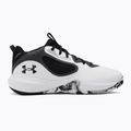 Кросівки для баскетболу чоловічі Under Armour Lockdown 6 біло-сірі 3025616-101 2