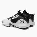 Кросівки для баскетболу чоловічі Under Armour Lockdown 6 біло-сірі 3025616-101 3
